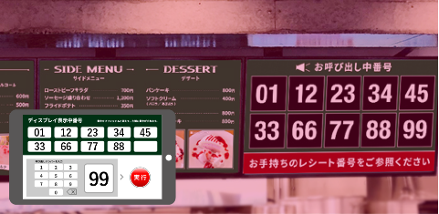 宴席案内システム