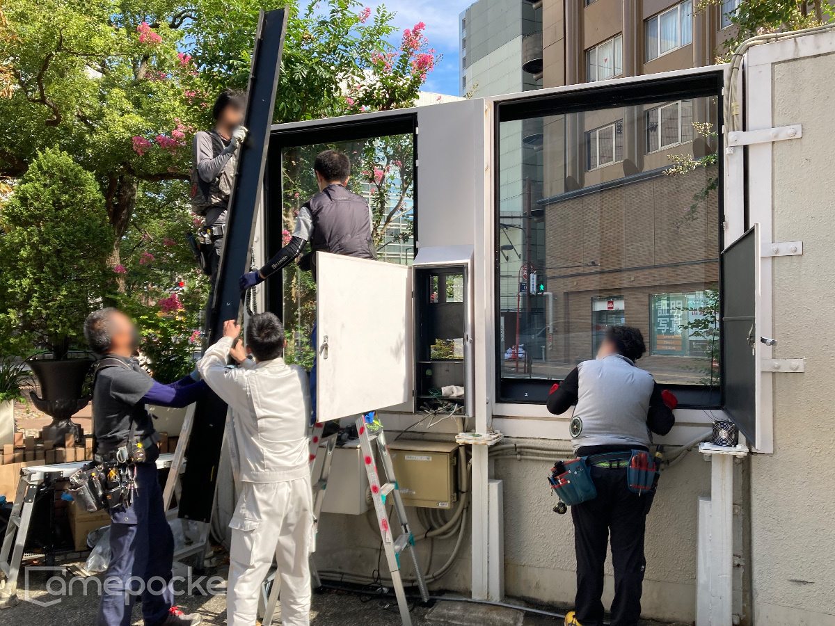 西鉄グランドホテル様施工過程1お知らせの画像