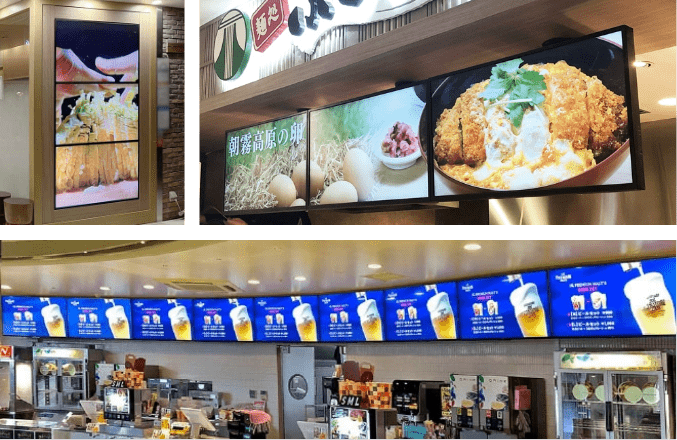 デジタルメニューボードご導入事例