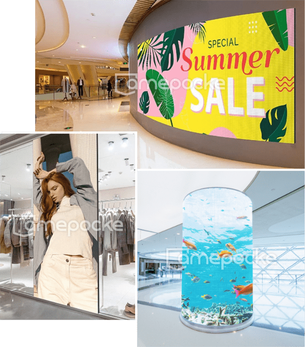 LEDビジョン・特殊サイズのコンテンツ