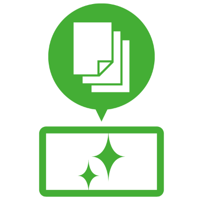 視認性の高い情報発信ツール